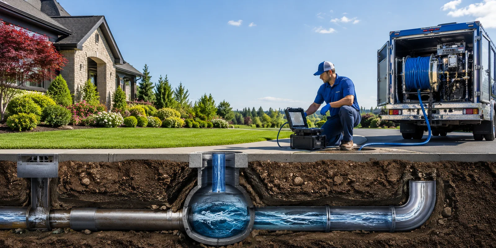 Drainage restoration information for Fountainville, PA